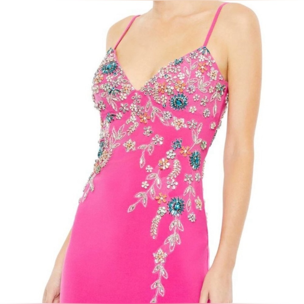 New Mac Duggal Beaded Gown 42006
